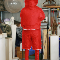 18.  layer of felt adhered to layers of rubber