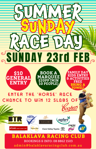 Summer Sunday Race Day