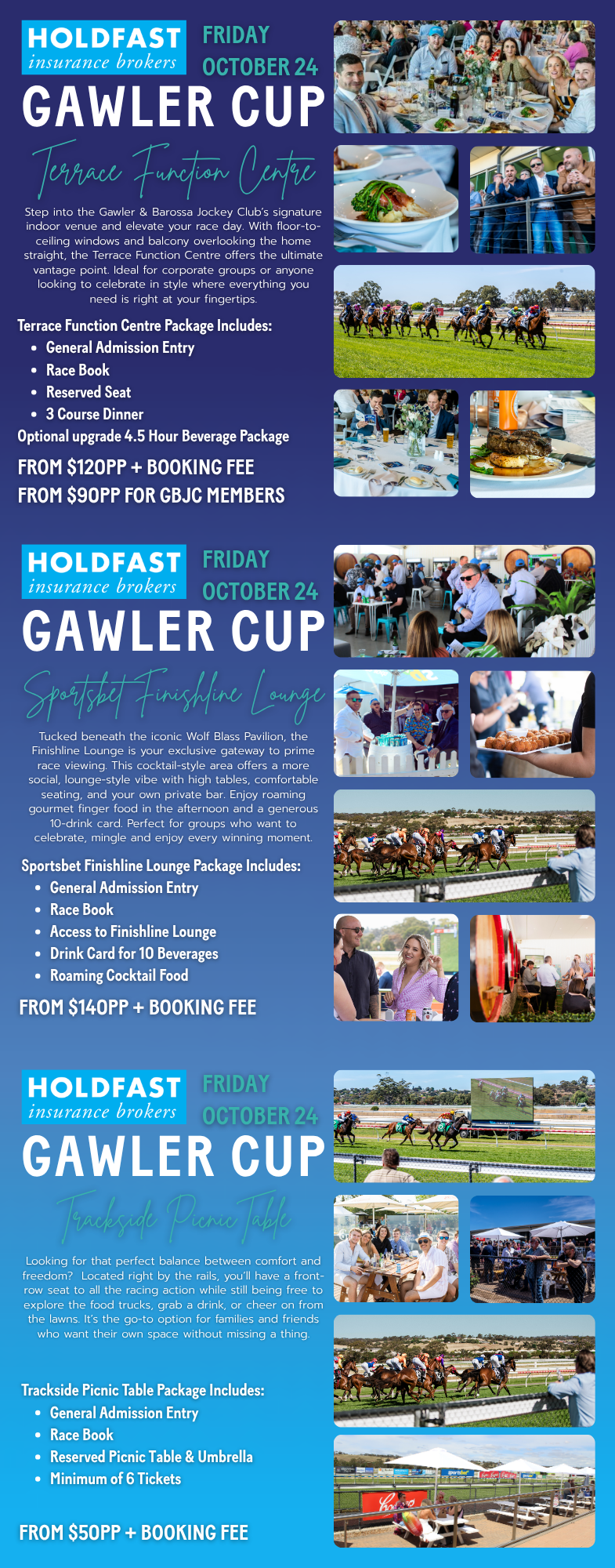 2025 Gawler Cup Packages